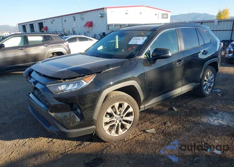 2019 Toyota Rav4 Xle Premium z USA, uszkodzony, nr VIN 2T3A1RFV4KC013276